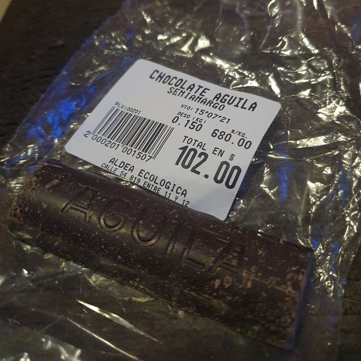 review photo of Aguila Chocolate Taza Semiamargo shared by @pauli-arce on 28 Jul 2020 - review