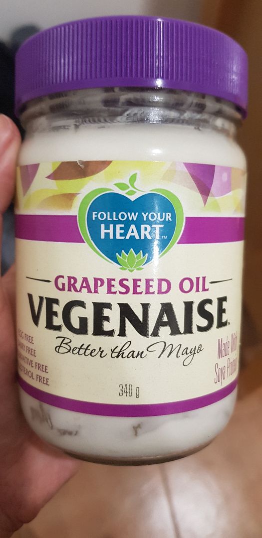 photo of Follow your Heart Grapeseed Oil Vegenaise shared by @libbymw on  03 Aug 2019 - review
