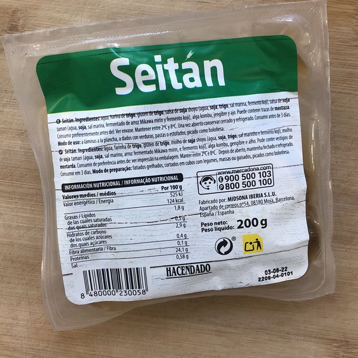 review photo of Hacendado Seitan shared by @gaia- on 08 Apr 2022 - review