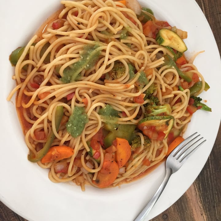 review photo of Natura Spaguetti Vegetariano shared by @phorip22 on 01 Jul 2021 - review
