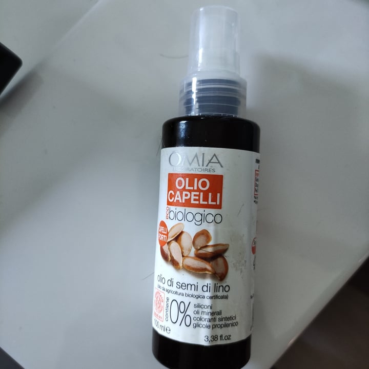 review photo of Omia Laboratoires Olio Capelli all'olio di Argan shared by @cinziapao on 12 Apr 2022 - review