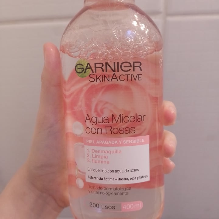 photo of Garnier Agua Micelar Con Rosas shared by @alyerim on  13 May 2022 - review