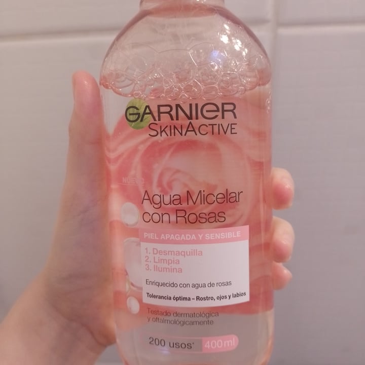review photo of Garnier Agua Micelar Con Rosas shared by @alyerim on 13 May 2022 - review