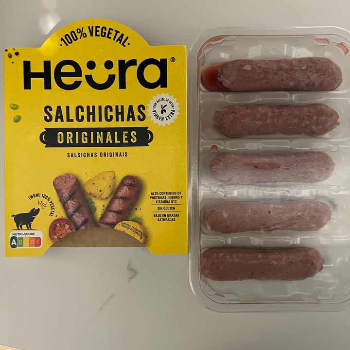 photo of Heura Salchichas Originales shared by @tsampsol on  25 Nov 2022 - review