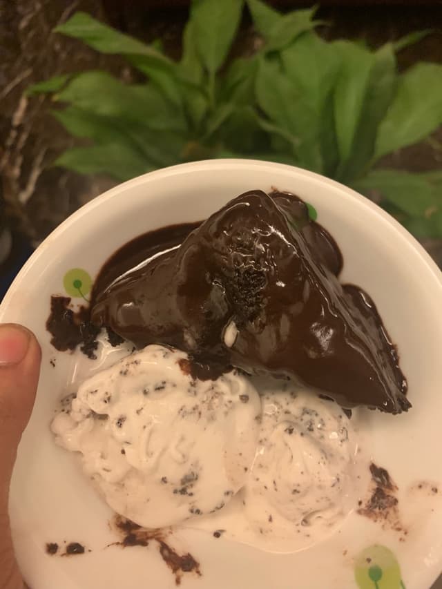 Photo of the dish “Brownie And Ice-cream”