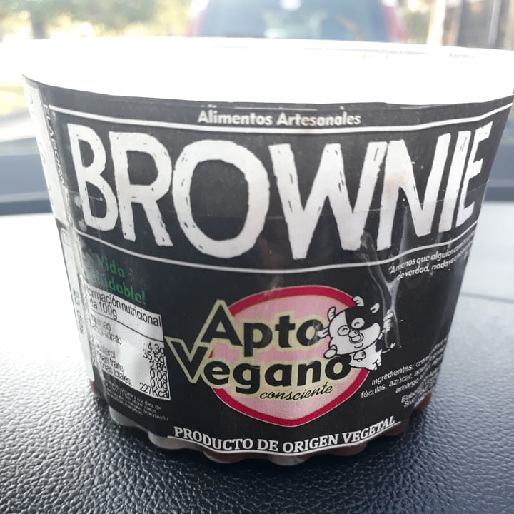photo of Apto Vegano Consciente Brownie shared by @dana1922 on  25 Oct 2020 - review
