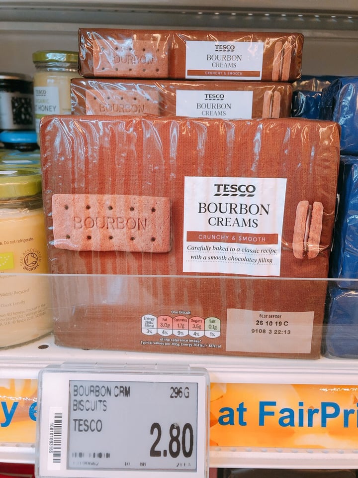 photo of Tesco Bourbon creams shared by @cat on  01 Aug 2019 - review