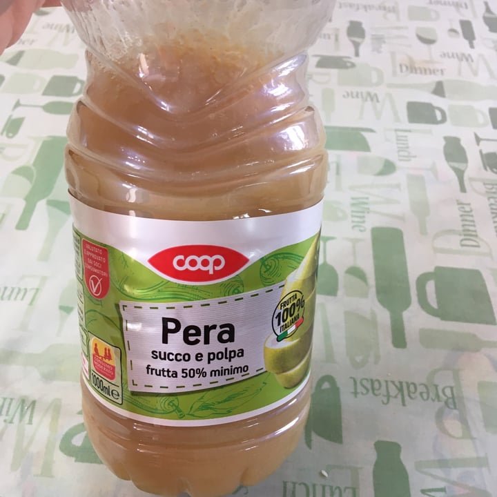 photo of Coop Pera succo e polpa shared by @giuliaz on  13 May 2022 - review