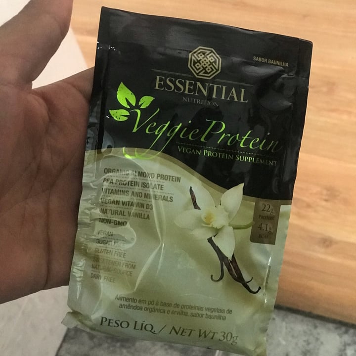 photo of Essential Nutrition Veggie Protein Vanilla shared by @joaovit on  19 Jan 2022 - review