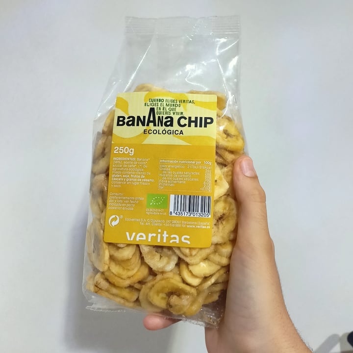 review photo of Veritas Chips de plátano shared by @natatalia on 06 Jun 2022 - review
