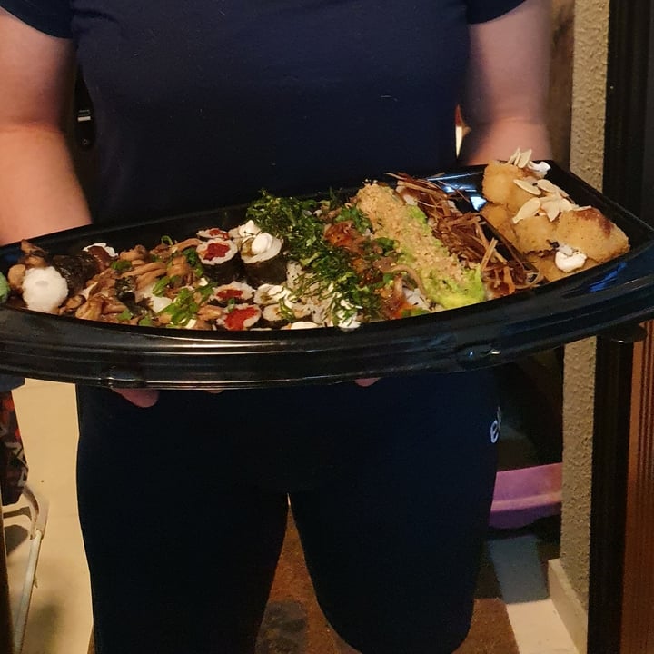 review photo of Piratas Veg - Delivery de Sushi Vegano Combo dia dos namorados shared by @marciamgr1969 on 14 Jul 2021 - review