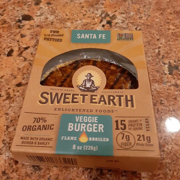 photo of Sweet Earth Santa Fe Veggie Burger shared by @nico-aguilera on  23 Feb 2020 - review