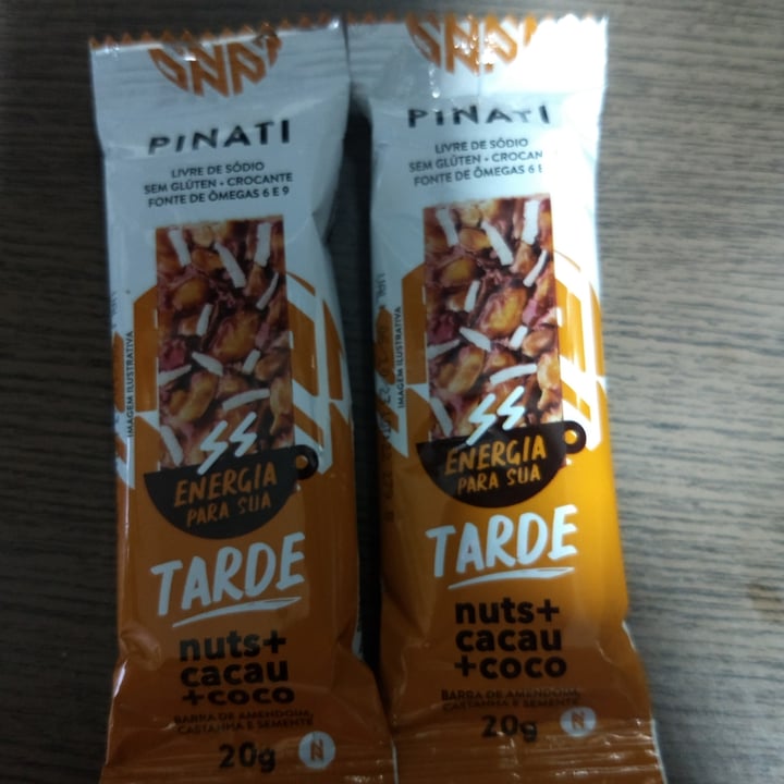 photo of Pinati Nuts nuts+cacao+coco shared by @marinanovossad on  17 Dec 2022 - review