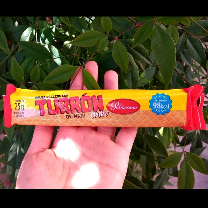photo of Palmesano Turrón shared by @veggiecocina on  11 Dec 2020 - review