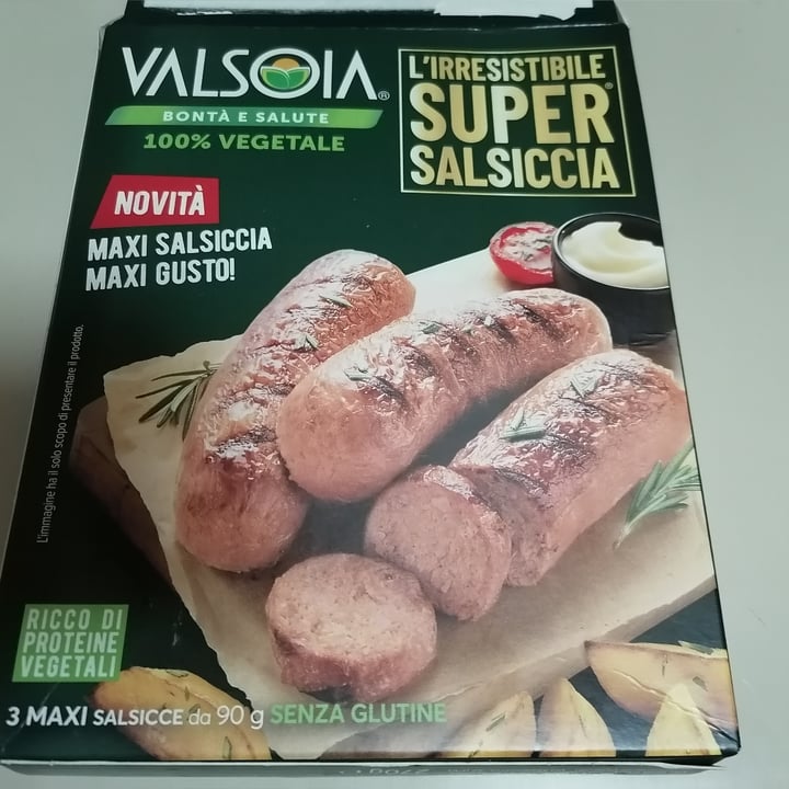 photo of Valsoia L’irresistibile Super Salsiccia (Sausage) shared by @angieliberatutti on  20 Jan 2022 - review