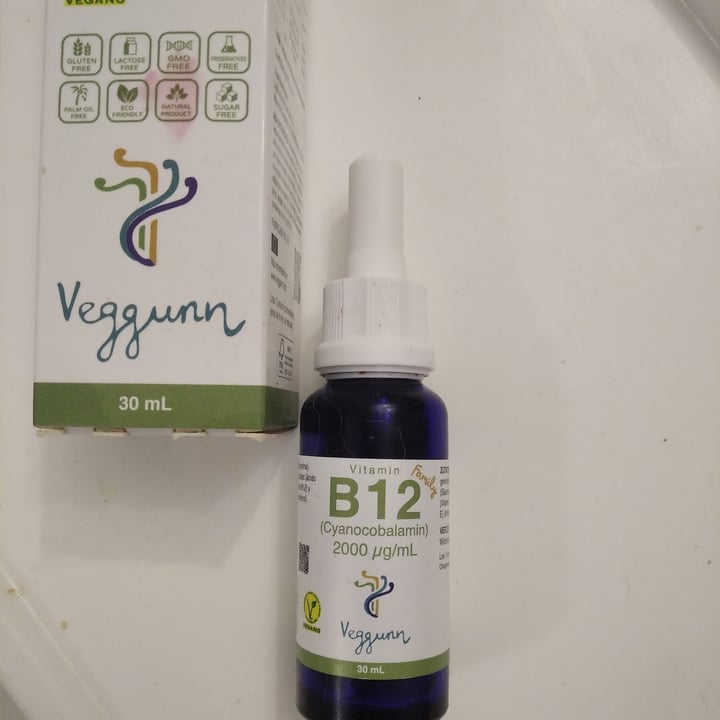 photo of Veggunn Vitamina B12 líquida shared by @malditopato on  25 Jul 2022 - review
