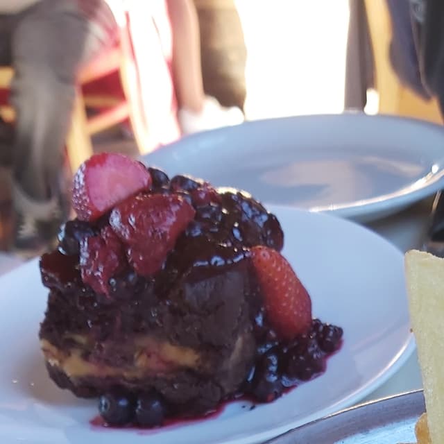 菜肴“Bomba de chocolate”的照片