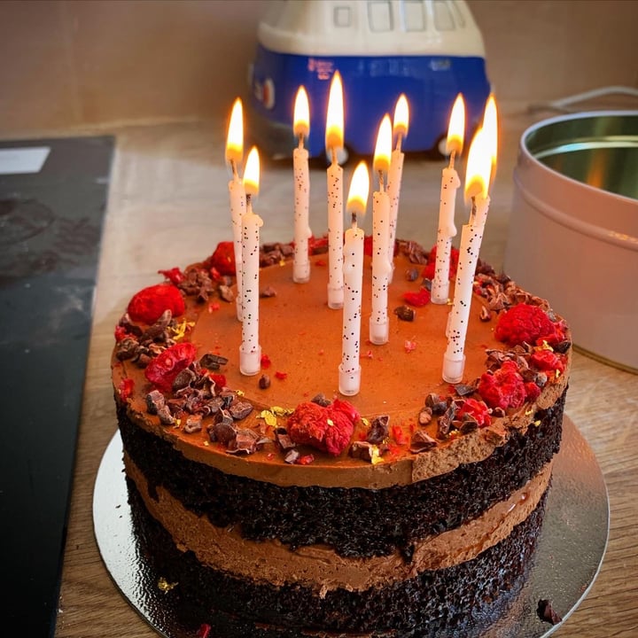 review photo of Cutter & Squidge Vegan Chocolate Fudge Cake shared by @richgreenwood on 05 Jun 2021 - review