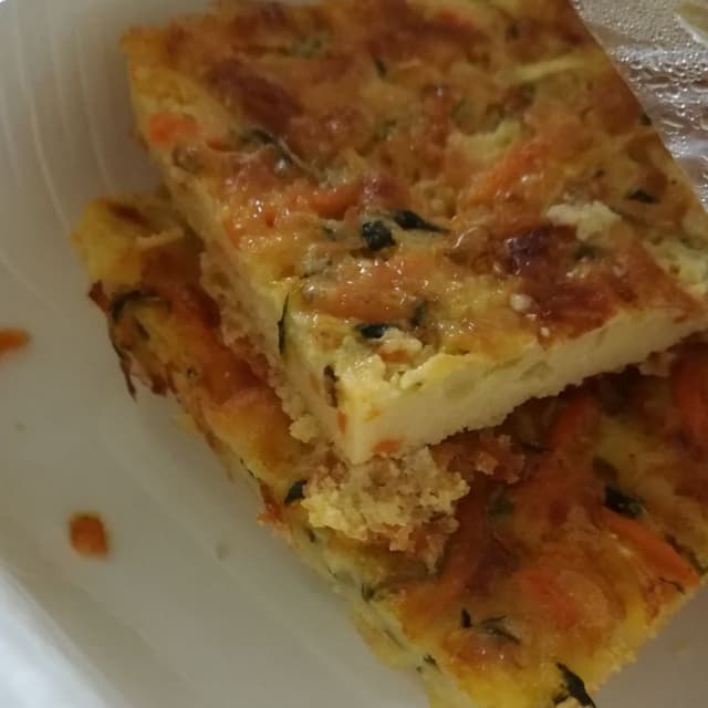 菜肴“Farinata di ceci”的照片