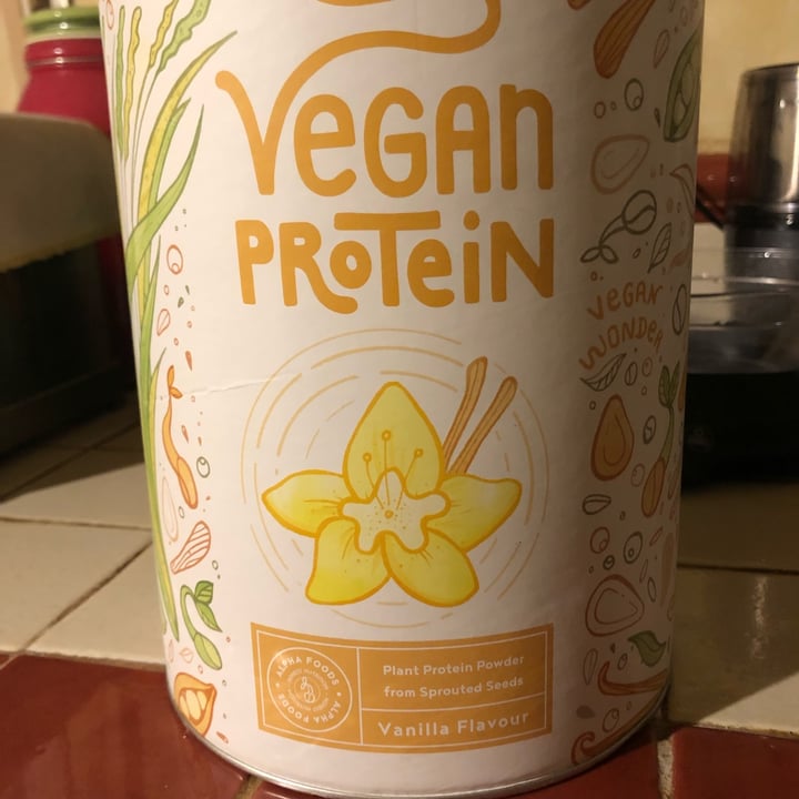 photo of Alpha Foods Vegan Protein vanilla shared by @pamply8 on  01 Mar 2022 - review