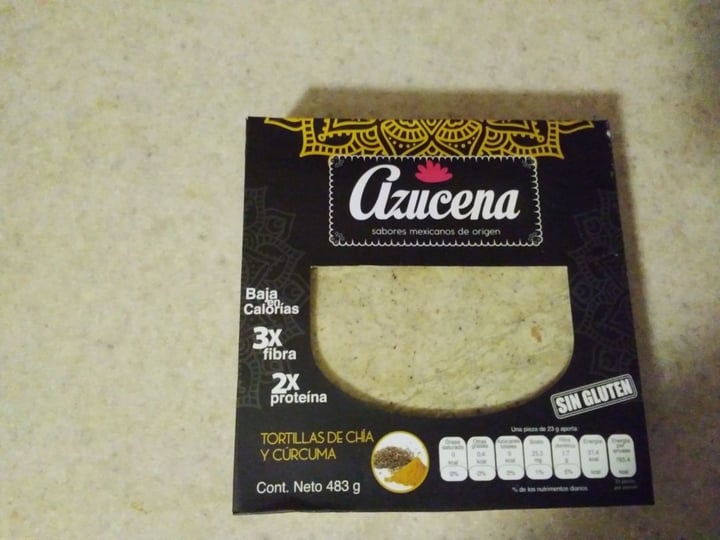 review photo of Azucena Tortilha De Chia Y Curcuma Sin Gluten shared by @anapg on 07 Jan 2020 - review