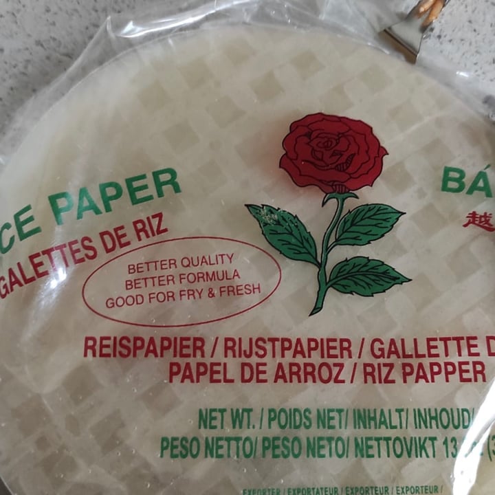 photo of Thai world import & export Co Rice paper shared by @wellnesswithbrina on  05 Apr 2022 - review