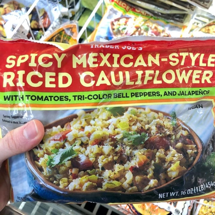 photo of Trader Joe's Spicy Mexican Style Riced Cauliflower shared by @shmoopsify on  24 Feb 2021 - review
