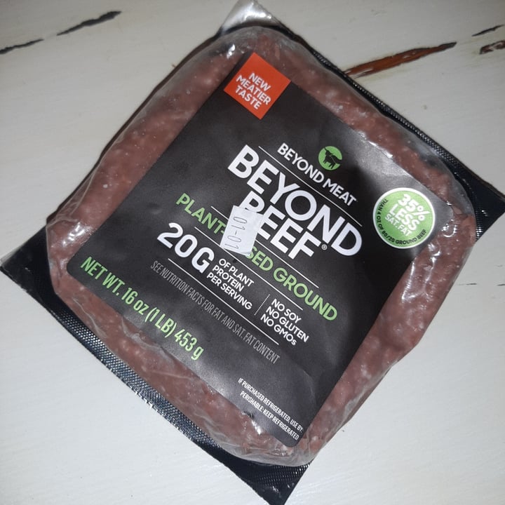 photo of Beyond Meat Beyond Beef Plant-based Ground 18g of protein/serving shared by @nataliaaruh on  20 Apr 2022 - review