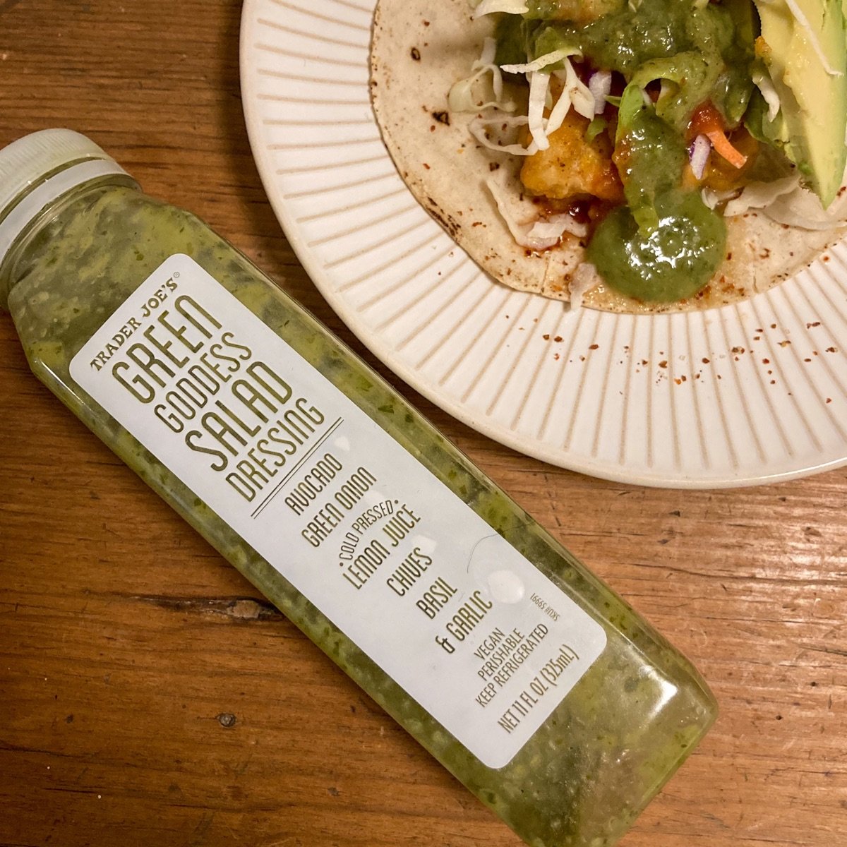 Trader joe's green shop dressing