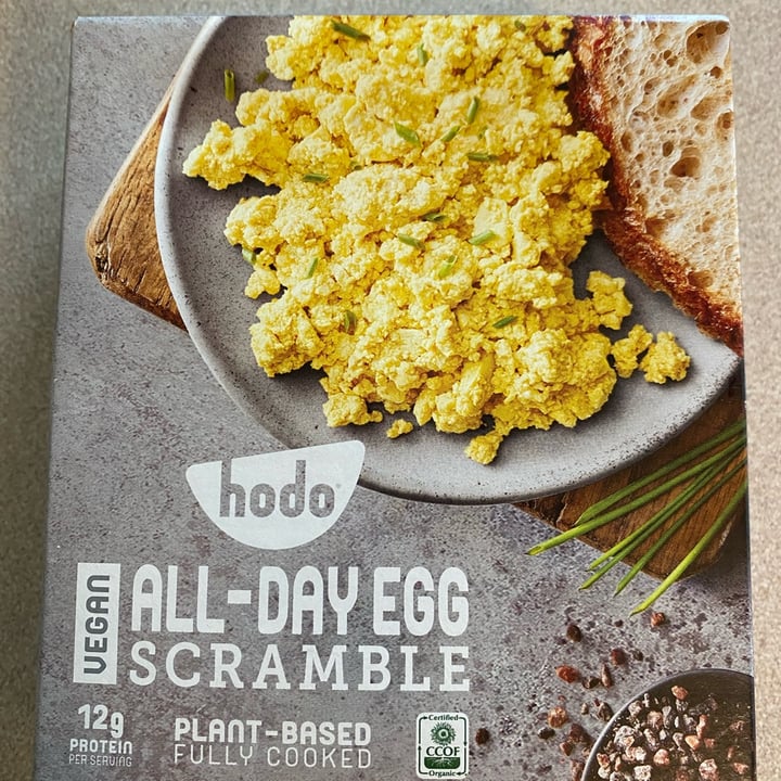 photo of Hodo Vegan All-Day Egg Scramble shared by @smmpurple66 on  16 May 2022 - review