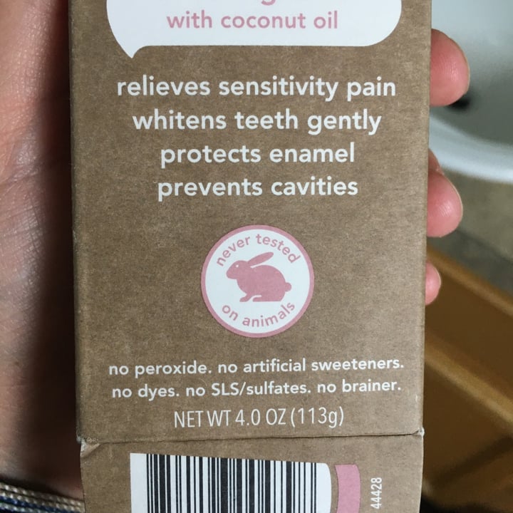 photo of Hello Sensitive toothpaste shared by @lisseatsplants on  28 Jul 2020 - review