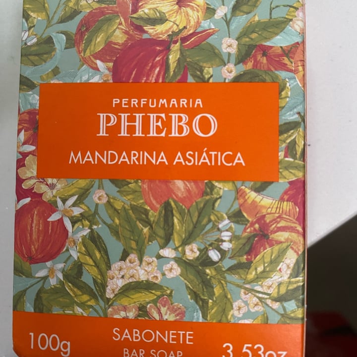 photo of Phebo Sabonete Mandarina Asiática shared by @karingreco on  08 Dec 2022 - review