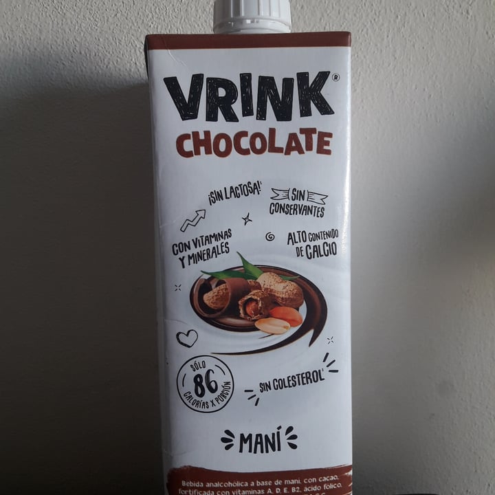 photo of Vrink Vrink Chocolate de Mani shared by @vegangab on  31 Oct 2020 - review