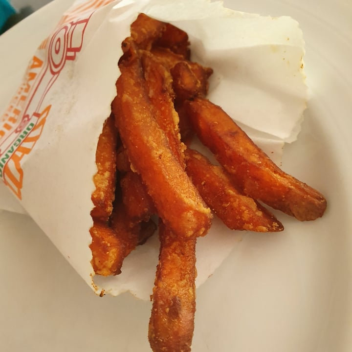 photo of Next Level Burger Hawthorne Organic Skin-On Sweet Potato Fries shared by @paniwilson on  29 Jul 2021 - review