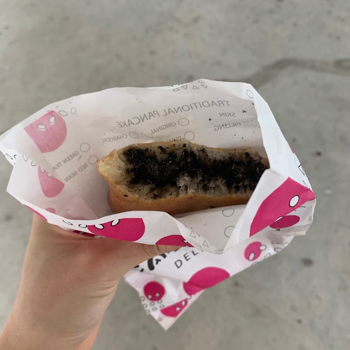 review photo of Munchi Delights Black Sesame Pancake shared by @bloomingpuppy on 19 Aug 2021 - review