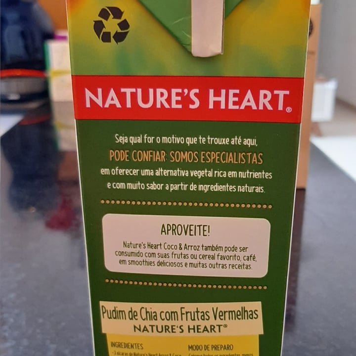 review photo of Nature's Heart leite de coco e arroz shared by @claramx on 01 May 2022 - review