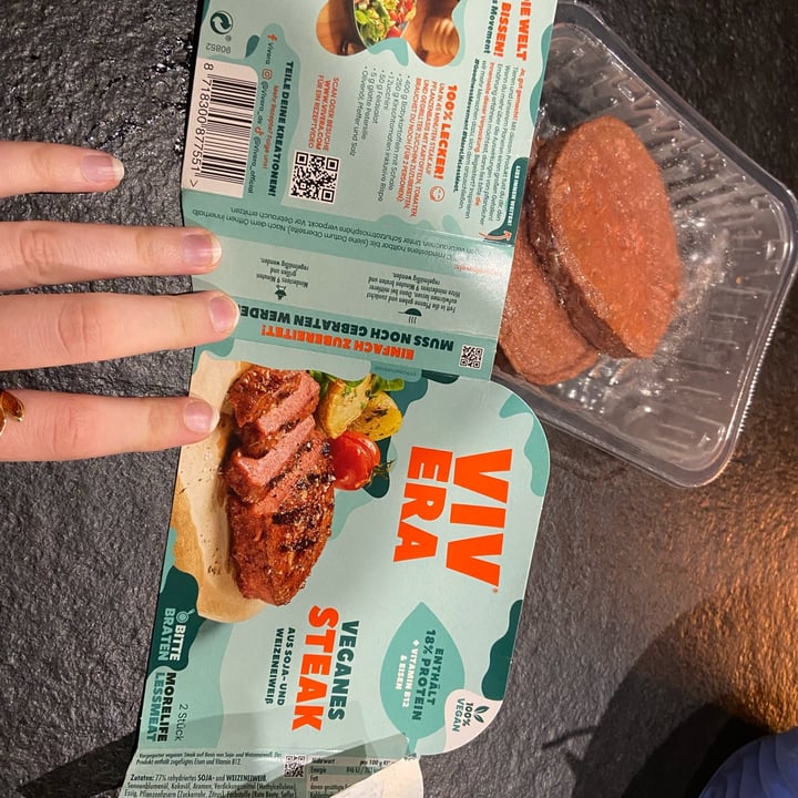 photo of Vivera Plant steaks shared by @vittory on  16 Mar 2022 - review