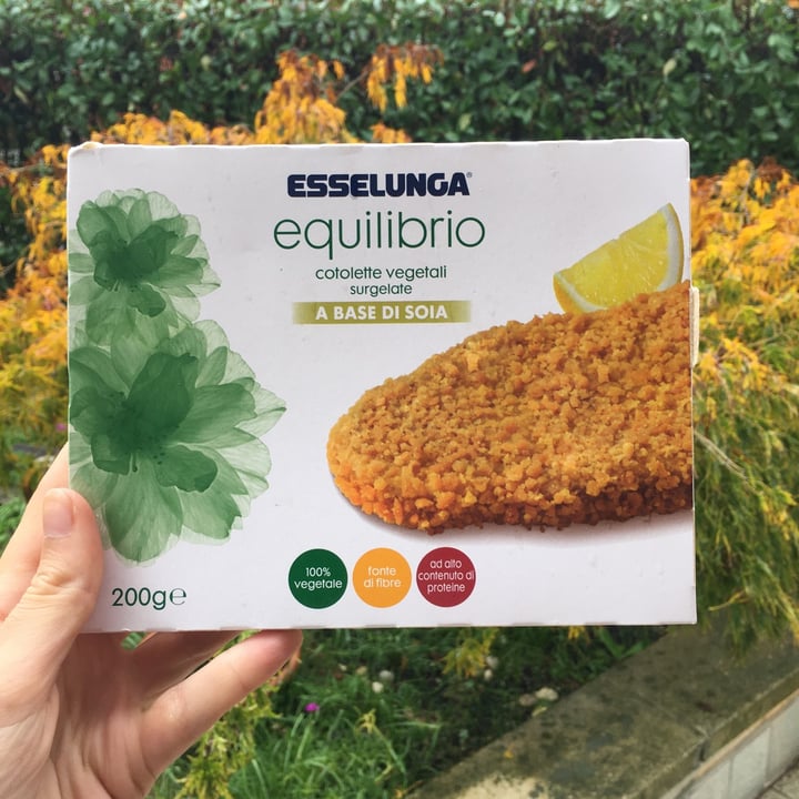 photo of  Esselunga Cotolette vegetali surgelate a base di soia shared by @giorgia97 on  28 Oct 2020 - review