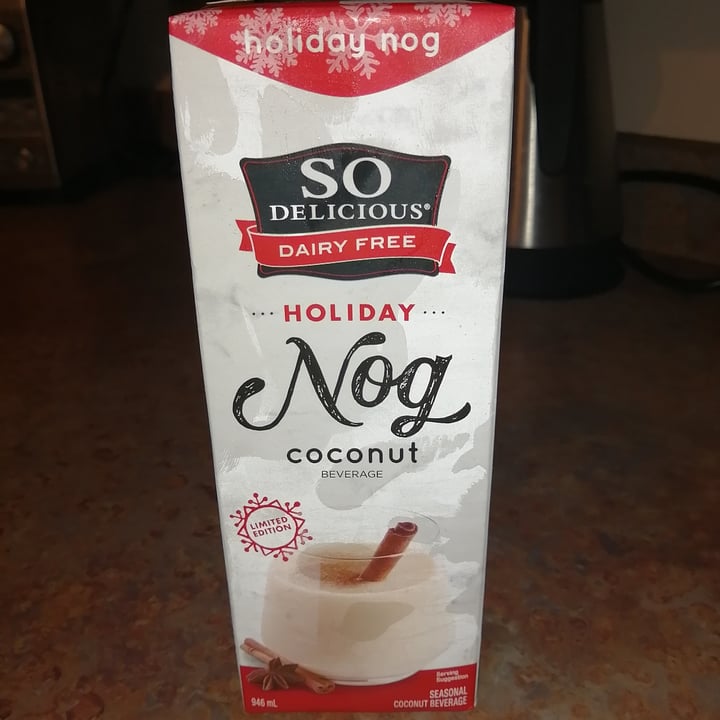photo of So Delicious Dairy Free Holiday Nog Coconutmilk shared by @smille76 on  22 Oct 2020 - review