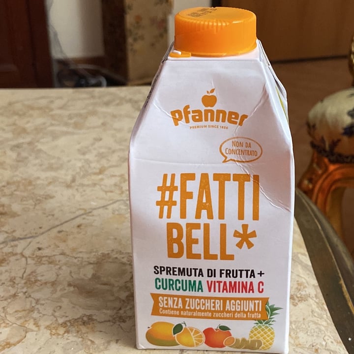 review photo of Pfanner #FattiBell* Spremuta di Frutta + Curcuma Vitamina C shared by @vanessapomarico on 29 Nov 2022 - review