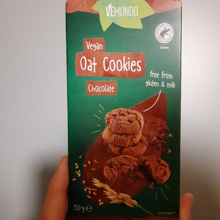 photo of Vemondo Vegan Oat Cookies Chocolate shared by @martino1 on  07 Mar 2022 - review