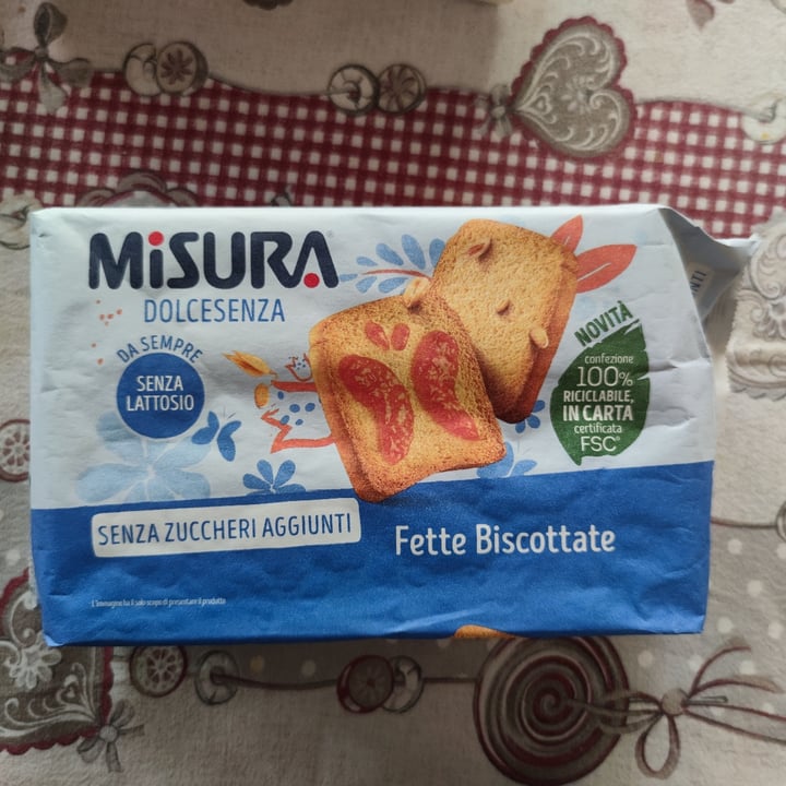 photo of Misura Fette biscottate senza zuccheri shared by @marikiki on  26 May 2022 - review