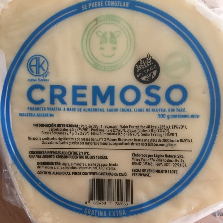 photo of Felices Las Vacas Queso Cremoso shared by @thalia95 on  01 Dec 2020 - review