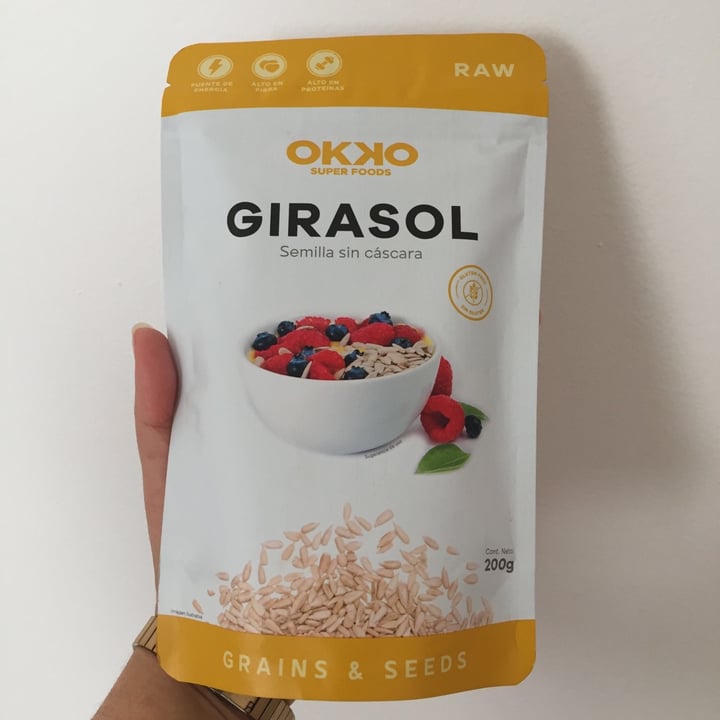 photo of Okko Super Foods Girasol Semilla sin cáscara shared by @zullybee on  11 Apr 2021 - review