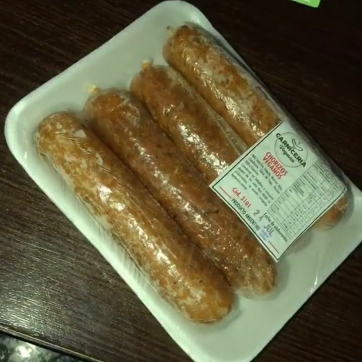 photo of Carnicería vegana Chorizos shared by @candelaveg14 on  19 Aug 2021 - review