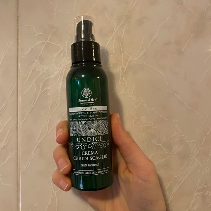 review photo of Domus Olea Balsamo Spray Chiudi Scaglie shared by @eliscendiaterra on 27 Apr 2022 - review