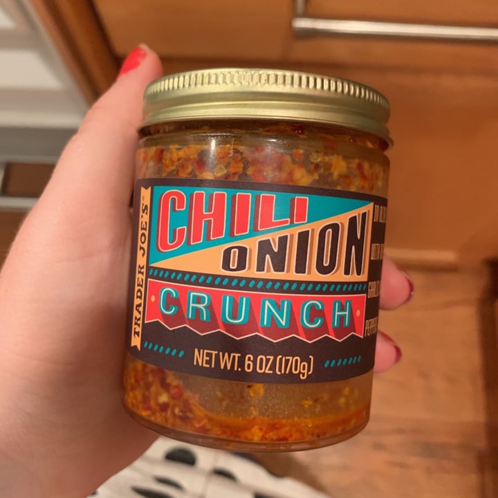 photo of Trader Joe's Chili Onion Crunch shared by @clairecancook on  20 Jul 2019 - review