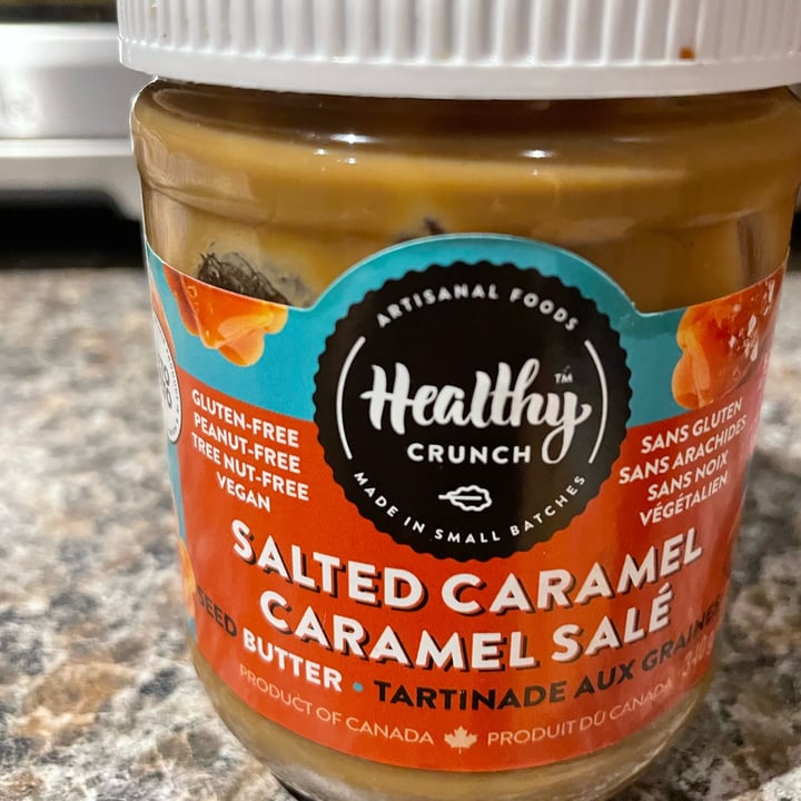 photo of Healthy Crunch Salted Caramel Seed Butter shared by @dgomes on  09 Dec 2021 - review