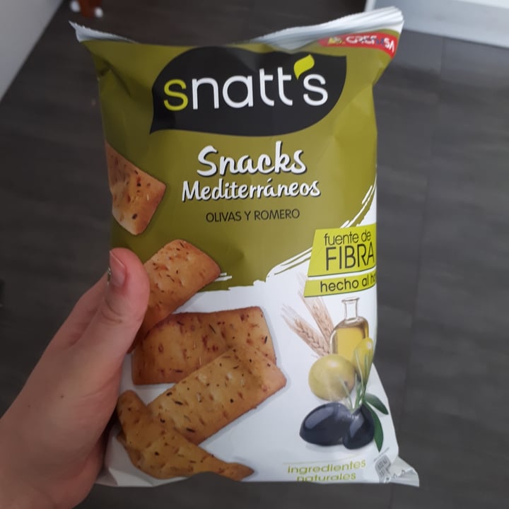 photo of snatt’s Snacks mediterráneos oliva y romero shared by @mariap94 on  10 May 2020 - review