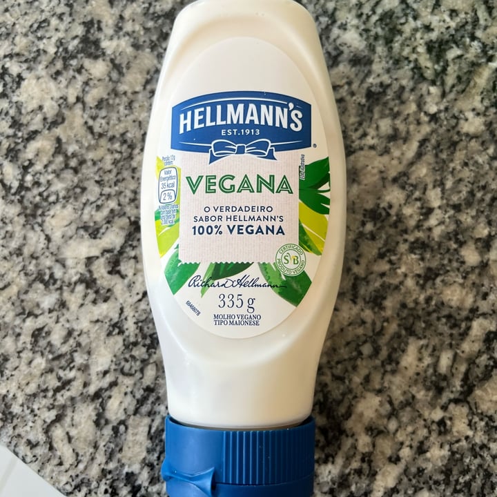review photo of Hellmann’s Maionese Vegana shared by @vidaveg on 19 Apr 2022 - review